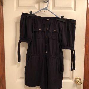 Off the shoulder Romper